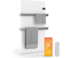 VH Infrarood paneel Sorrento - 50 x 90 cm - 500 watt - Handdoek beugels - Wifi - Thermostaat -…