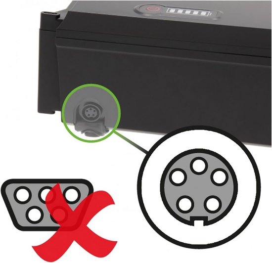 Enerpower 42V 4A Lader Voor VanMoof S3 En X3 Accu – Snel Opladen, CB/GS-gecertificeerd, Met Veiligheidsbeveiligingen