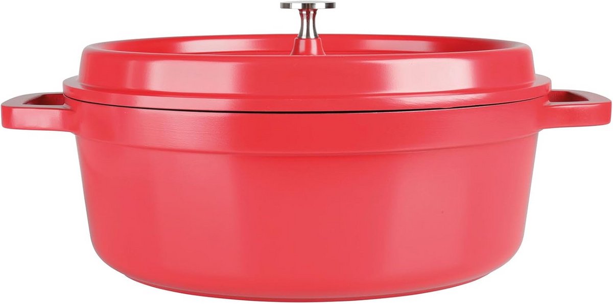 Gietaluminium Ovale Braadpan 7.2 Liter voor Alle Warmtebronnen Inclusief Inductie