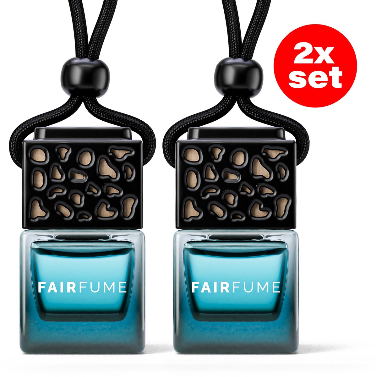 Fairfume® - Auto Parfum no.109 – Geïnspireerd op Designer Parfum - Spicybom - Auto Geurverfrisser - Autoaccessoires – Parfum Voor Heren - Cadeau Man - (2x Set) - Navy Blue