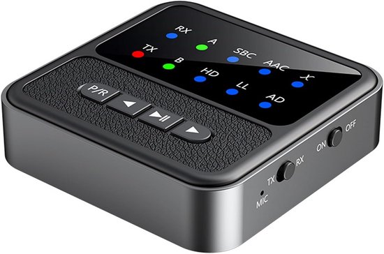 Inateck Bluetooth Transmitter Receiver, 2-in-1 Bluetooth 5.1 Audio Adapter for Stereo Systems/Speakers/3.5mm and Bluetooth Headset/Bluetooth Speaker, 50cm RCA/AUX Cable and Power Supply, BR2002 Inateck Bluetooth Transmitter Receiver, 2-in-1 Bluetooth 5.1 Audio Adapter for Stereo Systems/Speakers/3.5mm and Bluetooth Headset/Bluetooth Speaker, 50cm RCA/AUX Cable and Power Supply, BR2002