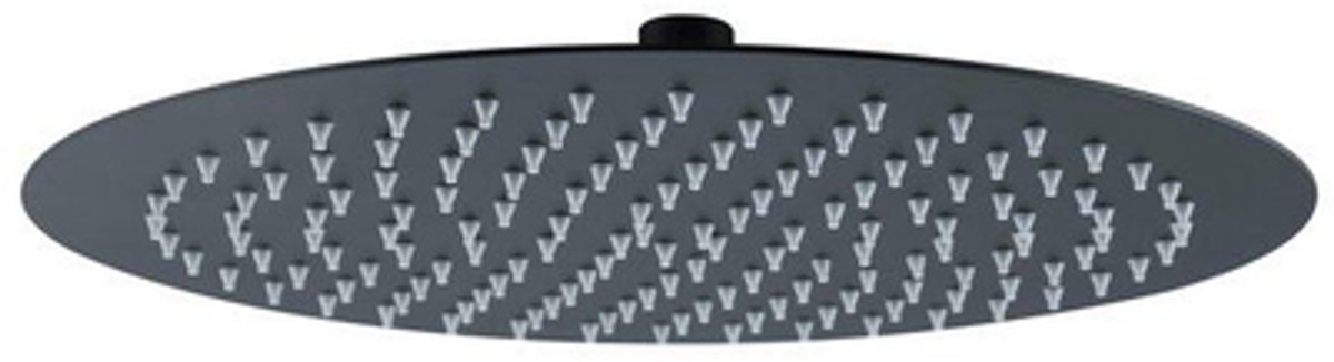 Adema Sparkle 2.0 Hoofddouche 20cm Mat Zwart
