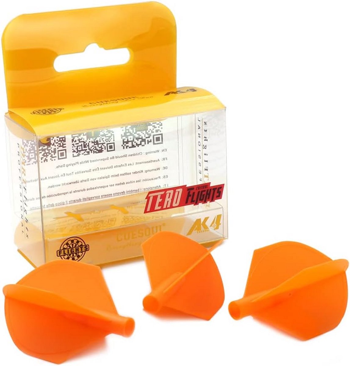 Dartflights Schildvorm Set van 3 Stuks Hoogwaardige Kwaliteit