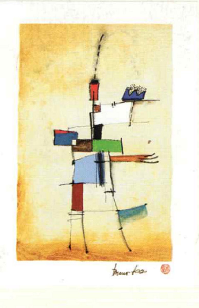 Verkerke poster Bruno Haas - Die spur 60 x 80 cm