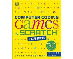Omslag van DK Help Your Kids With- Computer Coding Games in Scratch for Kids