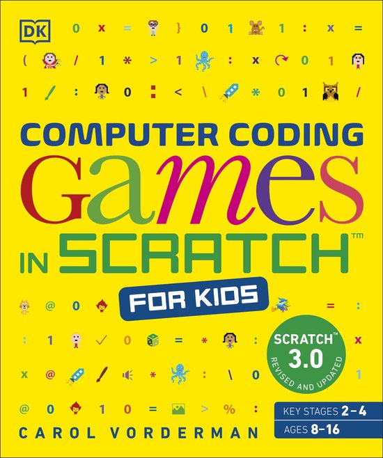 DK Help Your Kids With- Computer Coding Games in Scratch for ... - cover