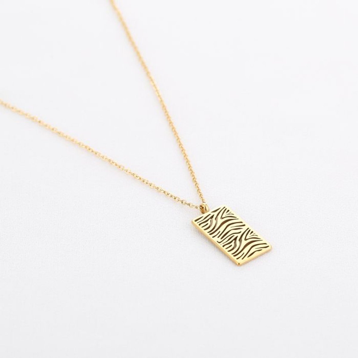 ketting - fijn - hanger - rvs - cadeau tip
