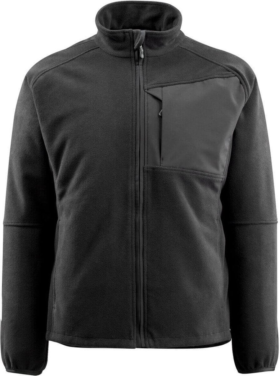 Mascot Unique Fleece jas 15703-259 - Zwart - XL