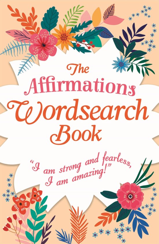 Mindful Puzzles-The Affirmations Wordsearch Book - cover