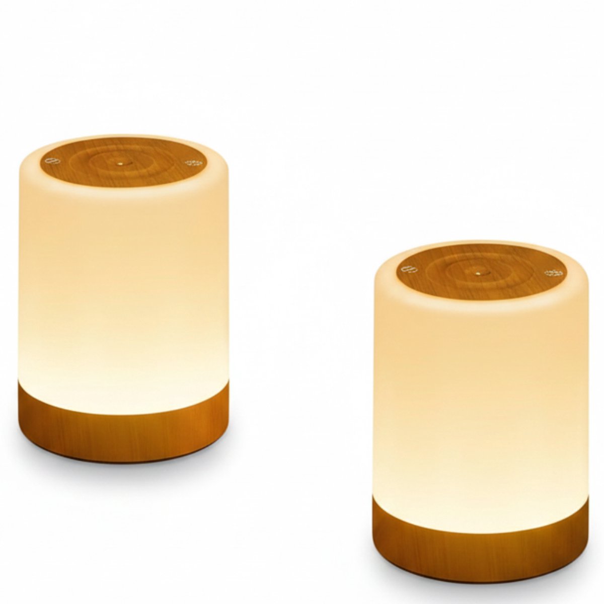 ZRSS® Bedlampjes Hoofdbord Dimbaar - Leeslamp voor in Bed - Nachtlampje Slaapkamer - Lamp op Nachtkastje - Set van 2