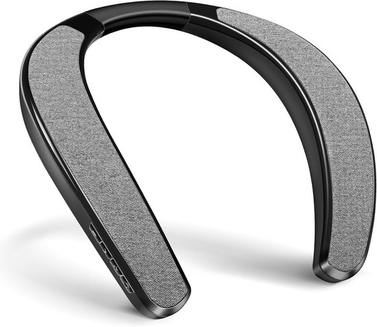 Bluetooth nekband speaker draadloos met 3D surround sound, ingebouwde microfoon, TF-kaartsleuf, 12 uur speeltijd