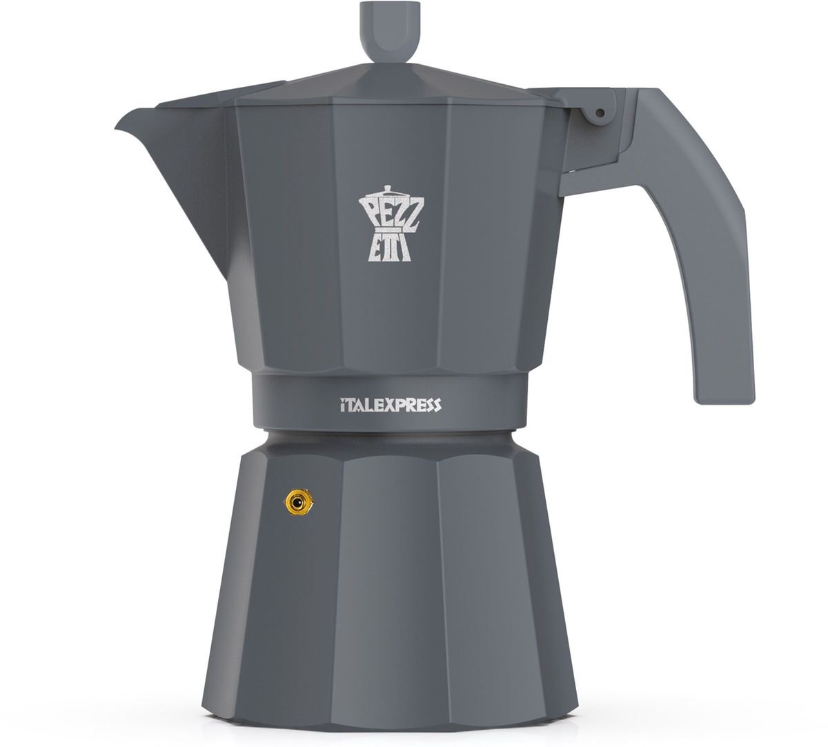 Italiaans koffiezetapparaat - PEZZETTI - ITALEXPRESS - Aluminium - 6 kopjes - Blauw