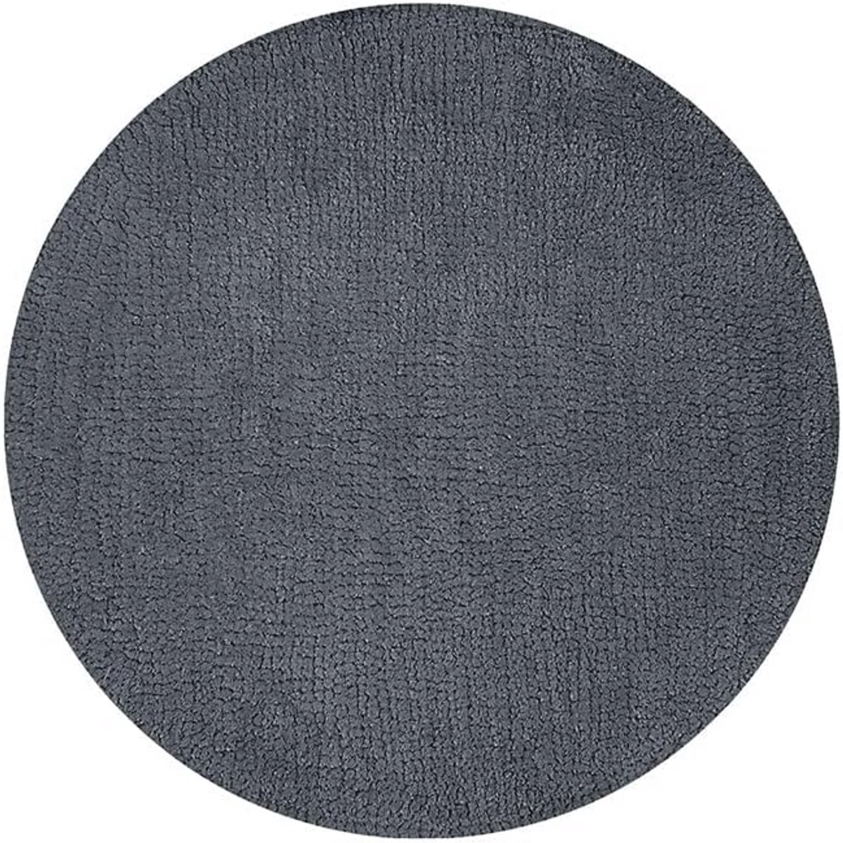 Ronde antislip badmat van katoen en microvezel - Absorberend, zacht en wasbaar - Beschikbaar in verschillende kleuren en maten