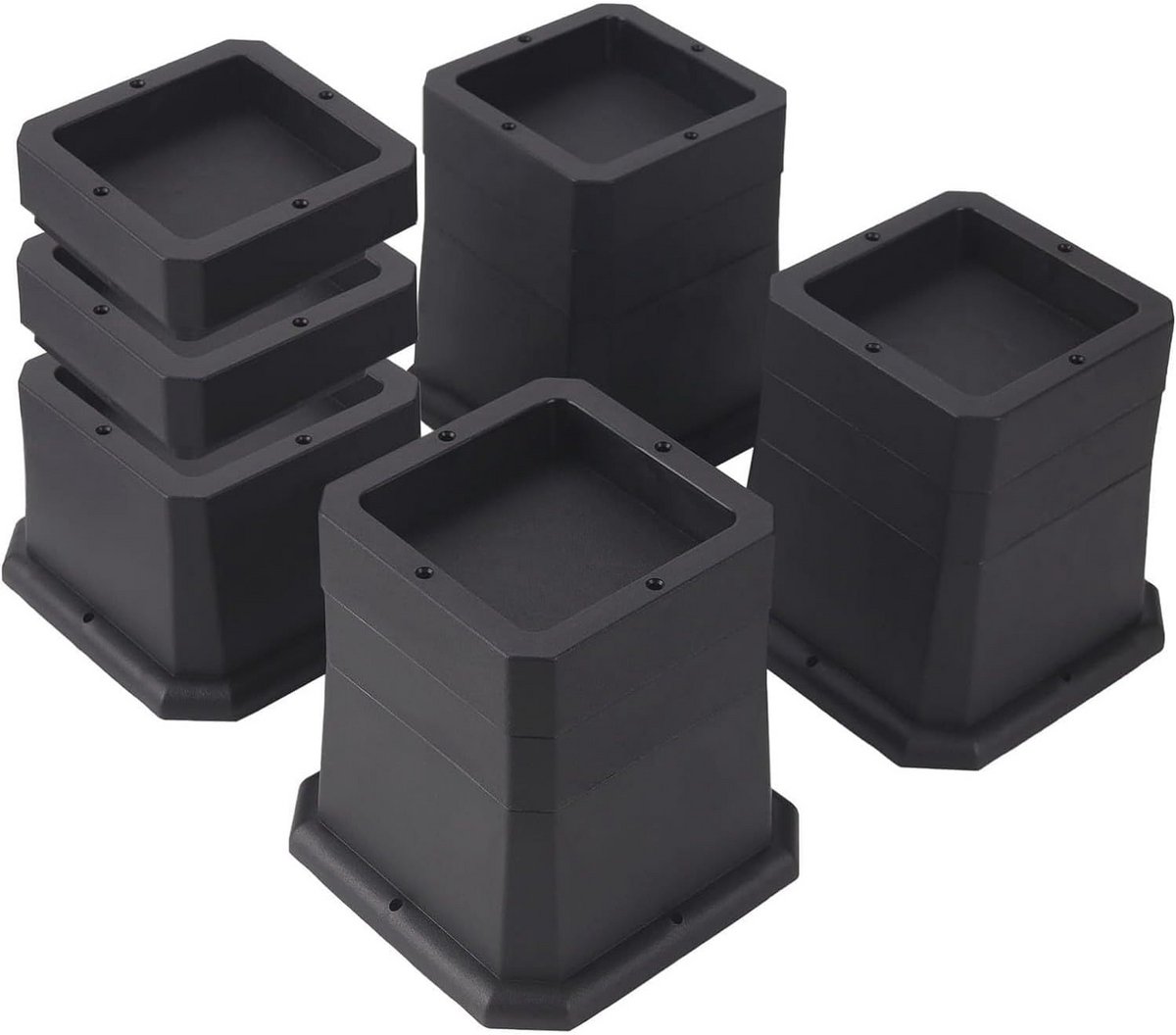 Bedverhogers 4 Stuks - Meubelverhogers voor Stoelen, Banken en Tafels