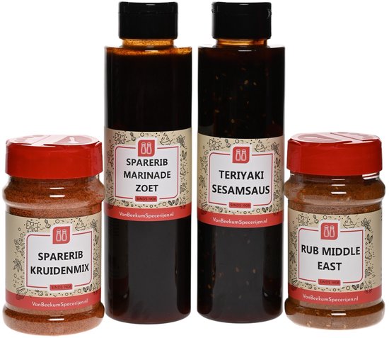Van Beekum Specerijen - Sparerib Pakket - 1 Stuk