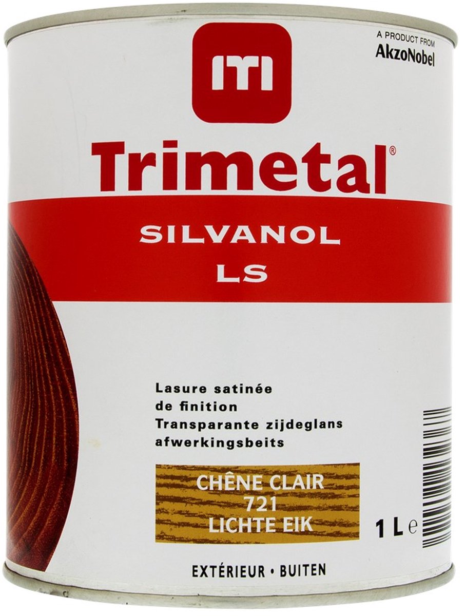 Trimenal 721 Silvanol Ls Afwerkingsbeits - 1000 ml
