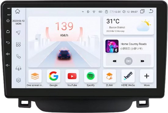 Android rádio Hyundai i30 2017-2019 CarPlay | TV SAT Multimédiá
