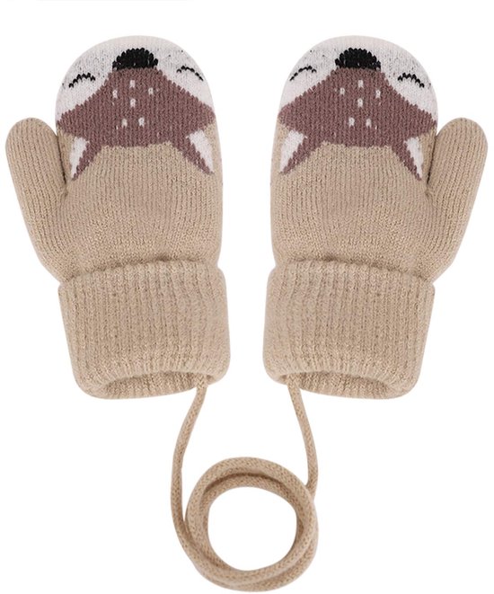Kind - Beige - Merino wol - Warm - Handschoenen kopen? | Korting