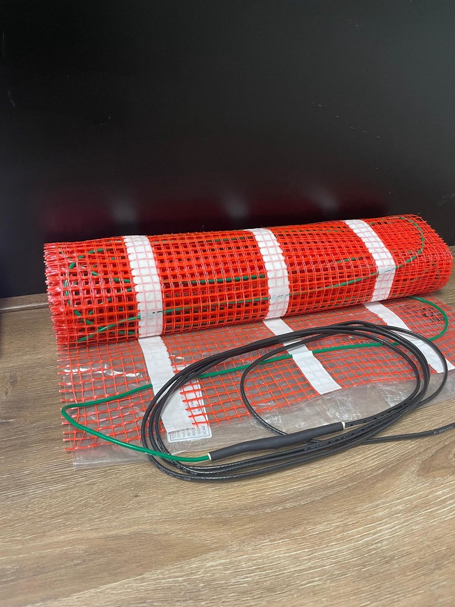 3mm zelfklevende vloerverwarmingsmat 160W/m2 10m2