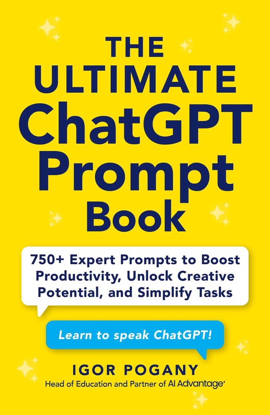 The Ultimate ChatGPT Prompt Book - cover
