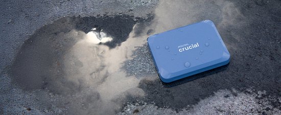 Crucial X10 4TB Blauw van Merkloos — afbeelding 3