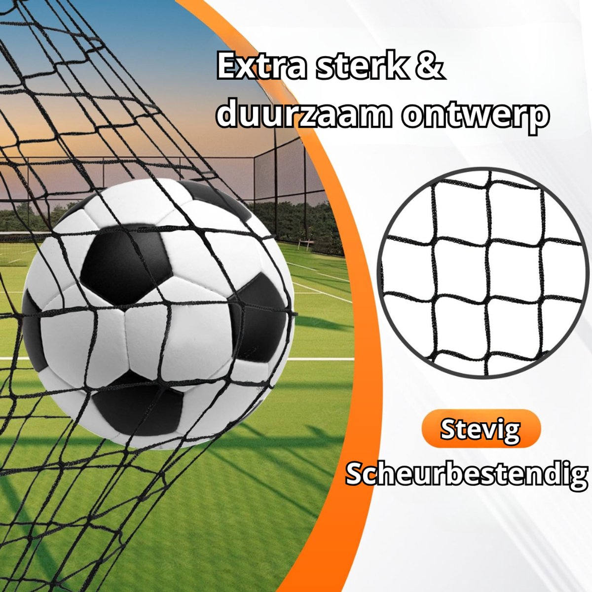 Luumuu® Voetbaldoeltjes Set van 2 - Voetbaldoel voor Kinderen - Goals - Goaltjes - Doelen - Voetbal Speelset - Trainingsmateriaal — afbeelding 7