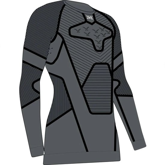 Sous-vêtement à manches longues X-bionic Symbio Merino Grijs S Homme