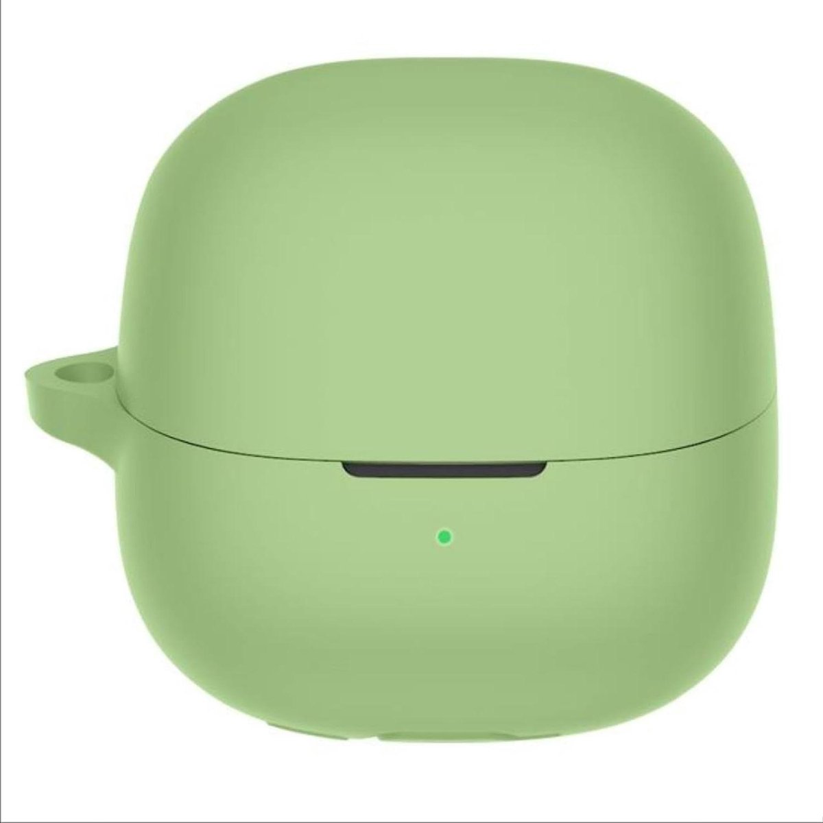 Provento - Ultradun Cilicone Hoesje voor Xiaomi Buds 5 - Groen, Slim Fit, Valbestendig