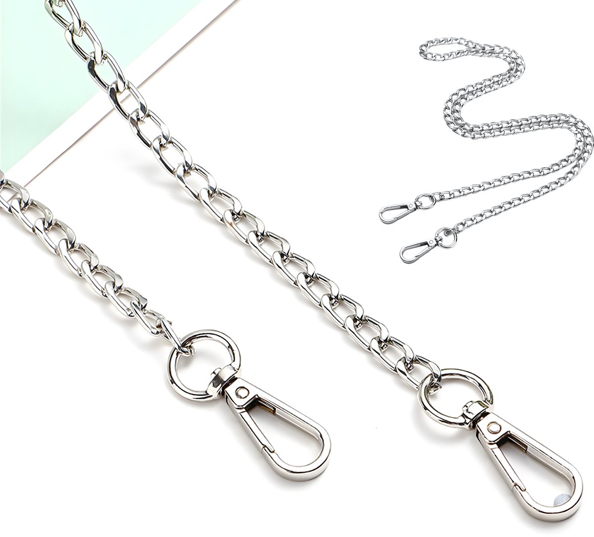 Somstyle Schouderriem voor Tas - Bagstrap - Tassenriem - Tashengsel - Zilverkleurig