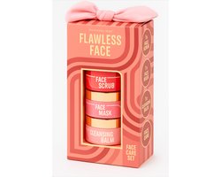 Luxe Gezichtsverzorging Set – Face Scrub – Face Mask – Cleansing Balm – Haarband – Skin Care Giftset – Verzorgingsset voor Vrouwen & Meiden – Perfect Cadeau voor Sinterklaas & Kerst