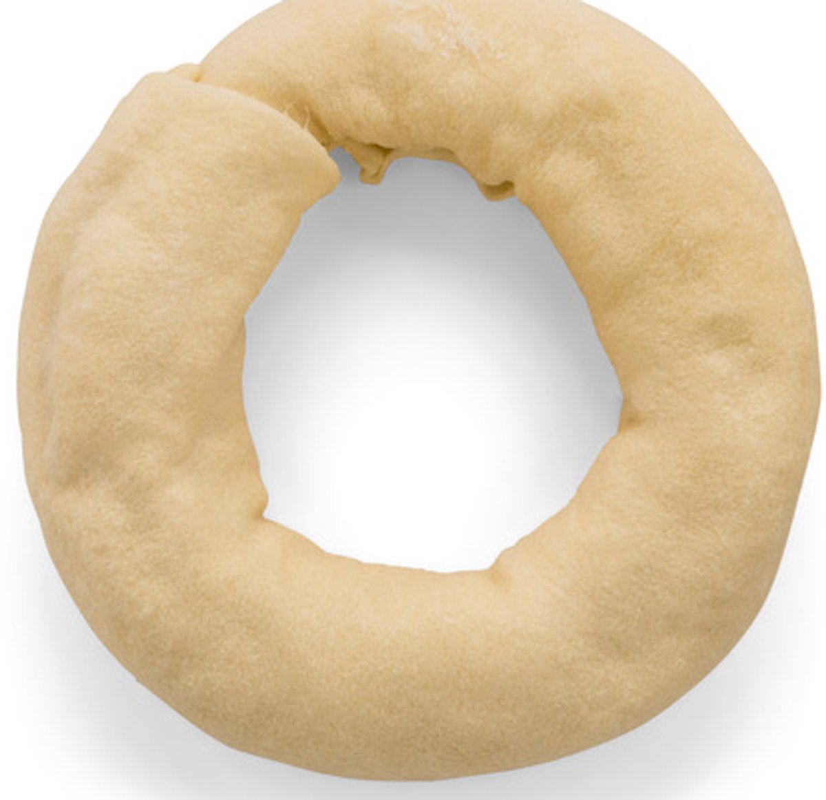 Landman Kauwring Naturel XL - 15cm - Hondensnacks - Kauwsnacks - Hondenbot - Kauwbot