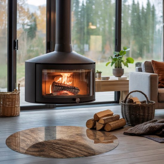 Weg met de traditionele open haard: verwarm je huis sfeervol en