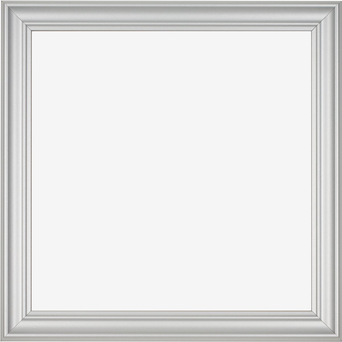 Fotolijst 70x100 cm - MDF - Zilver Mat - Limburg