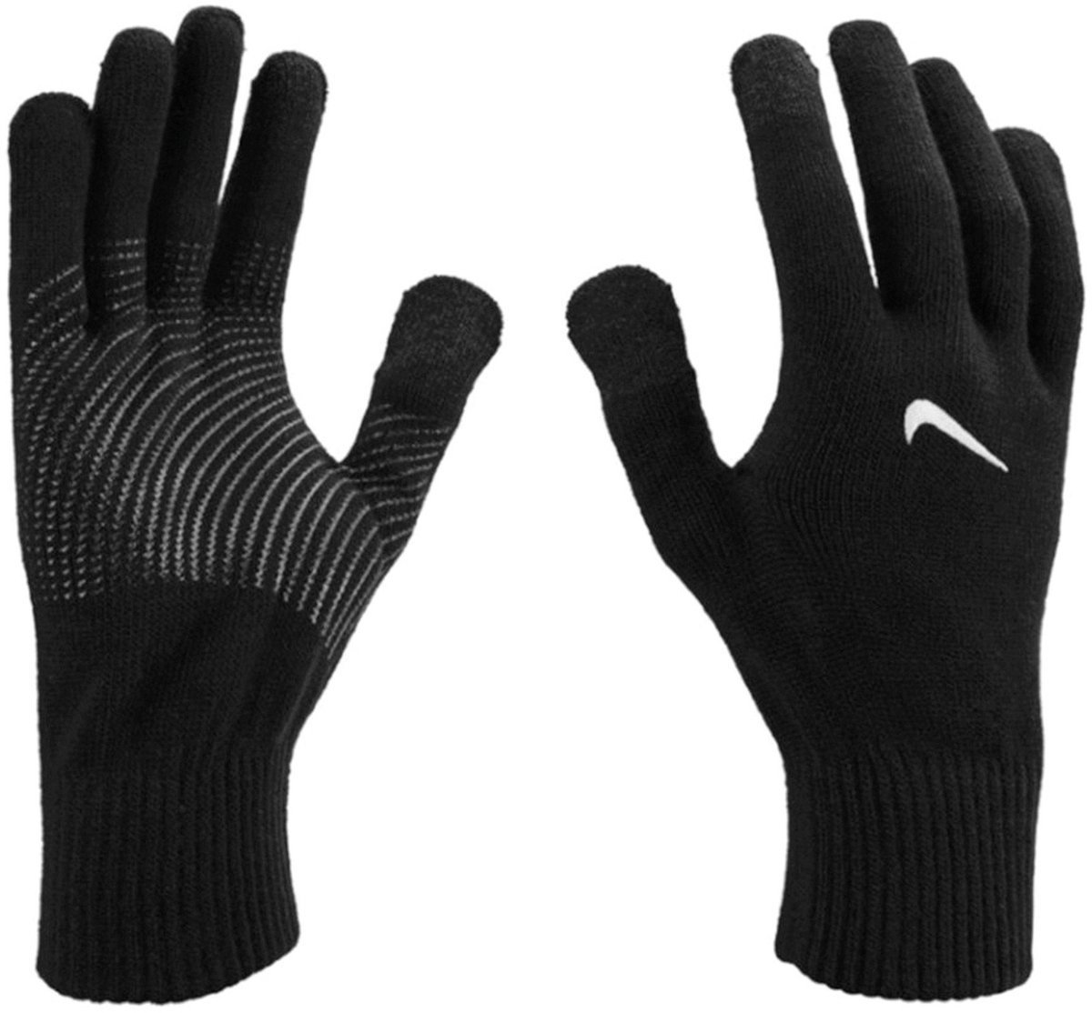 Nike Knit Tech and Grip 3.0 Handschoenen Senior Zwart