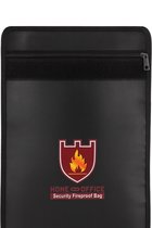 Sac ignifugé - Housse de protection RFID - 38 x 28 x 1 cm - Résistant à l'eau et à la poussière (IP56) - Sac ignifugé - Sac résistant à la chaleur