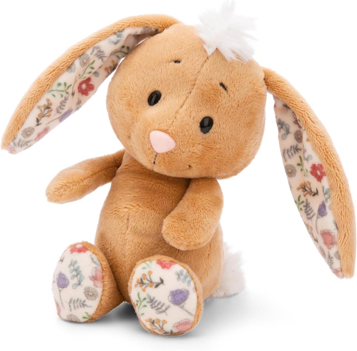 Provento - Knuffel konijn 20cm lichtbruin van pluche materiaal - Schattig knuffeldier voor kinderen en volwassenen - Ideaal als cadeau met zacht speelgoed.