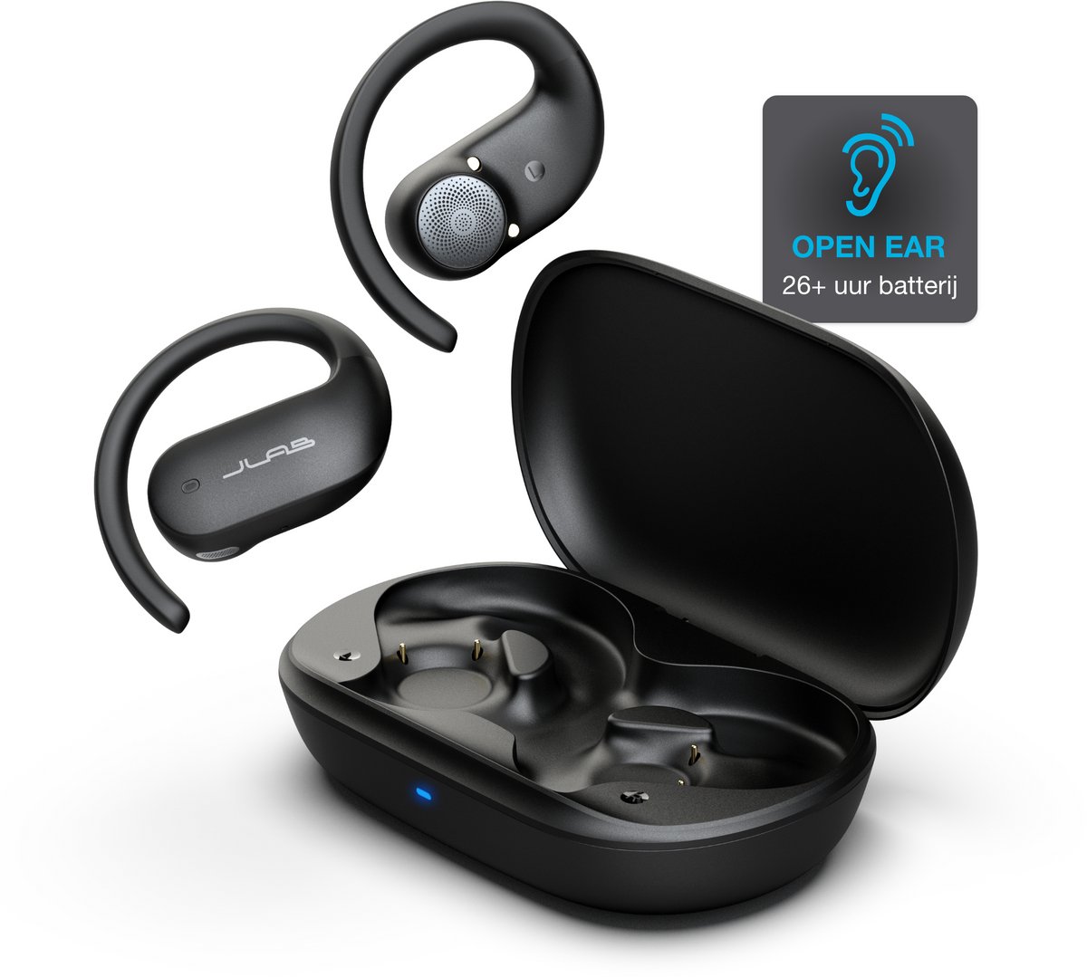 Jlab Jbuds Open Sport 2 Black Air Oordopjes Zwart