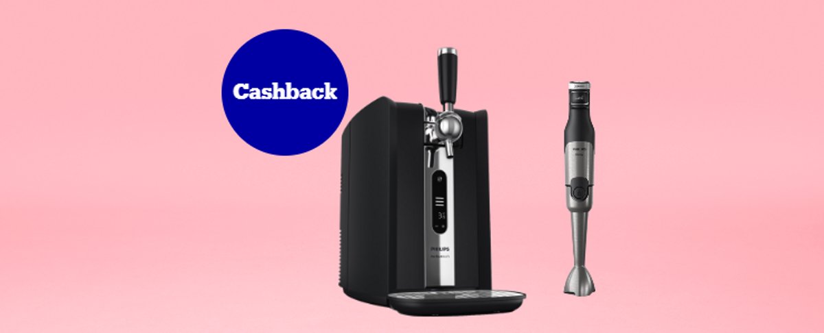 Tot 50,- cashback op