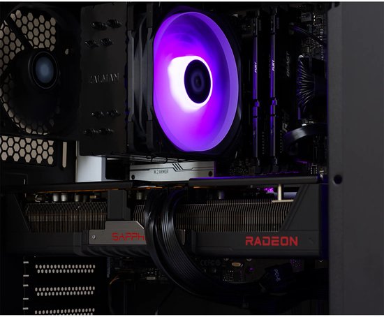 AMD Ryzen 5 7600X3D Game PC/ Streaming computer - Nvidia GeForce RTX 5070 12GB – 64GB RAM – 2.0TB M.2 SSD – Win11 Pro - Breeze