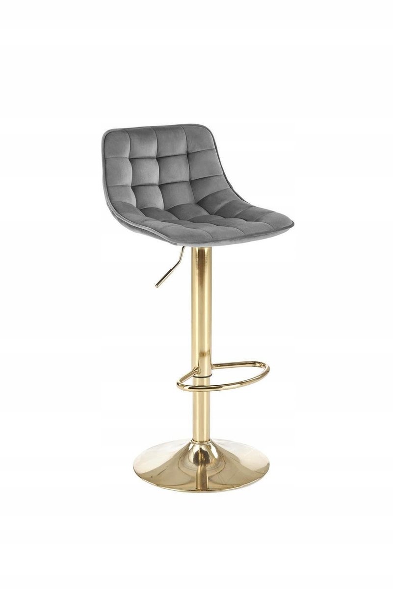 Hoker Plaid Grijs | Goud - Verstelbaar & Draaibaar