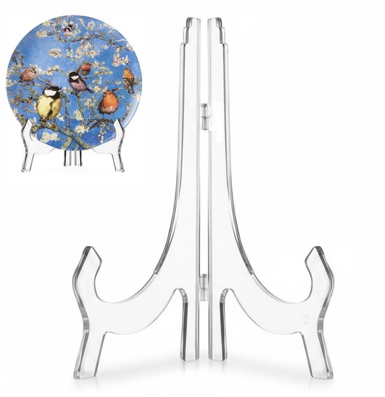 Luft - Bordenstandaard - Display - Transparant - Houder - Sierborden - Boeken - Hanger - Borden - Rek - Keukenkast