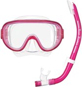 ReefTourer mask Lunettes de plongée Set tuba pour enfants jusqu'à environ 10 ans RC-0203- rose