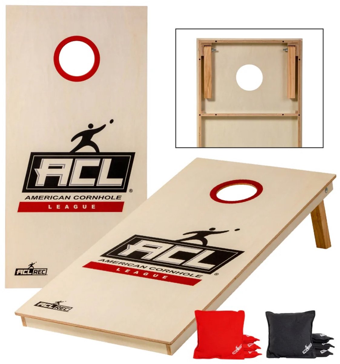 ACL Cornhole Set - American Cornhole League Official - 120x60cm - Inclusief 2x4 Cornhole Zakjes