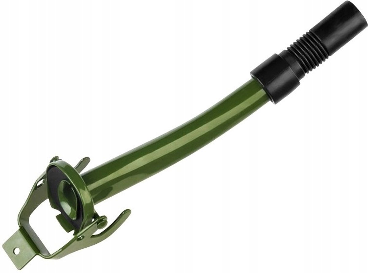 Metalen trechter met haak voor jerrycan, 27cm