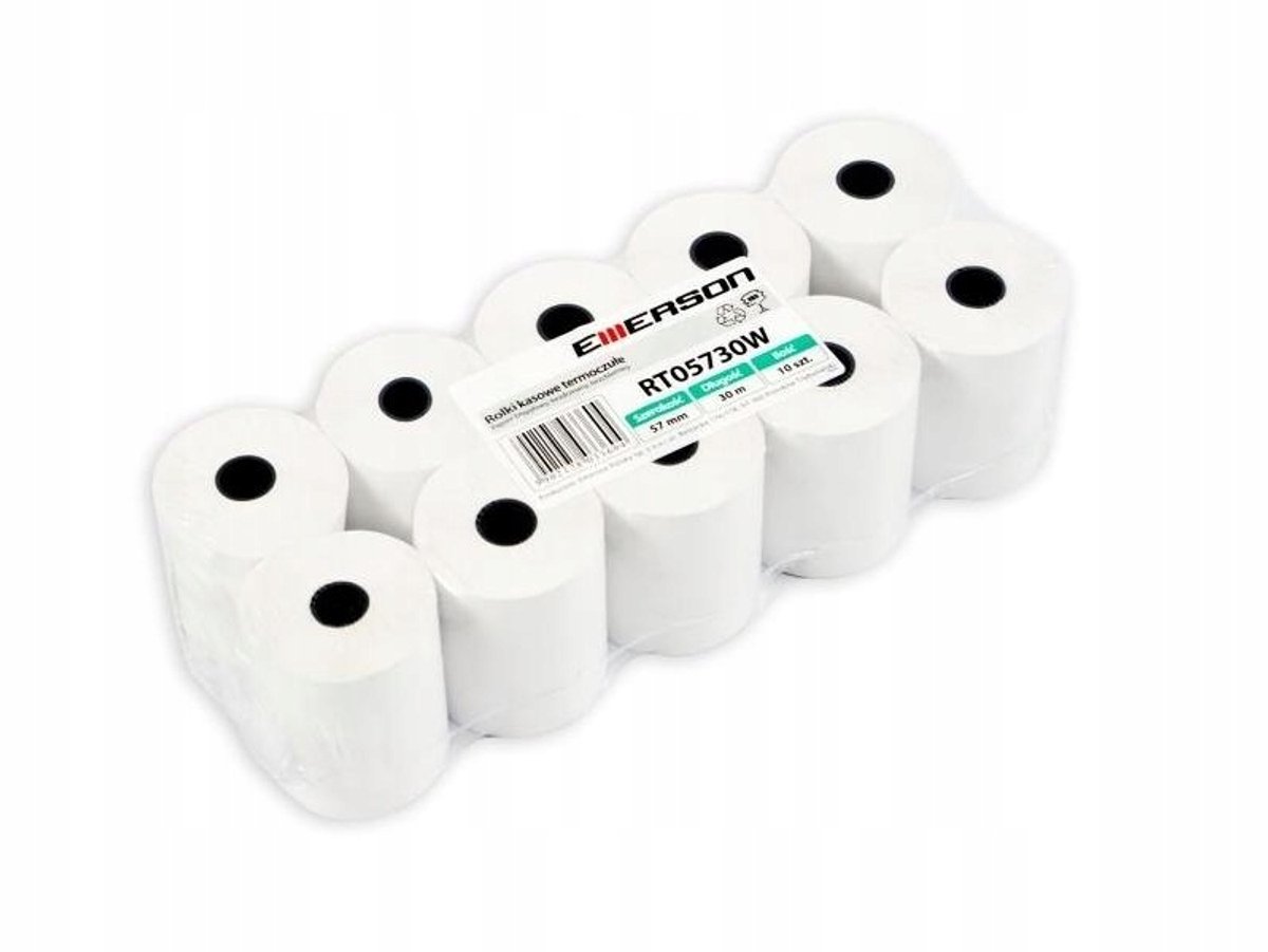 Thermische Kassabonnen Rollen 57mm x 30m - 10 st