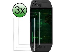 Beschermglas Geschikt voor Lenovo Legion Go Screenprotector Tempered Glass - Screenprotector Geschikt voor Lenovo Legion Go Screen Protector - 3 Stuks