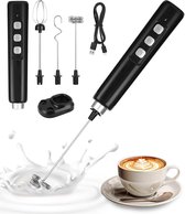 Mousseur à lait électrique Portable,Rechargeable,mousseur à main,grande