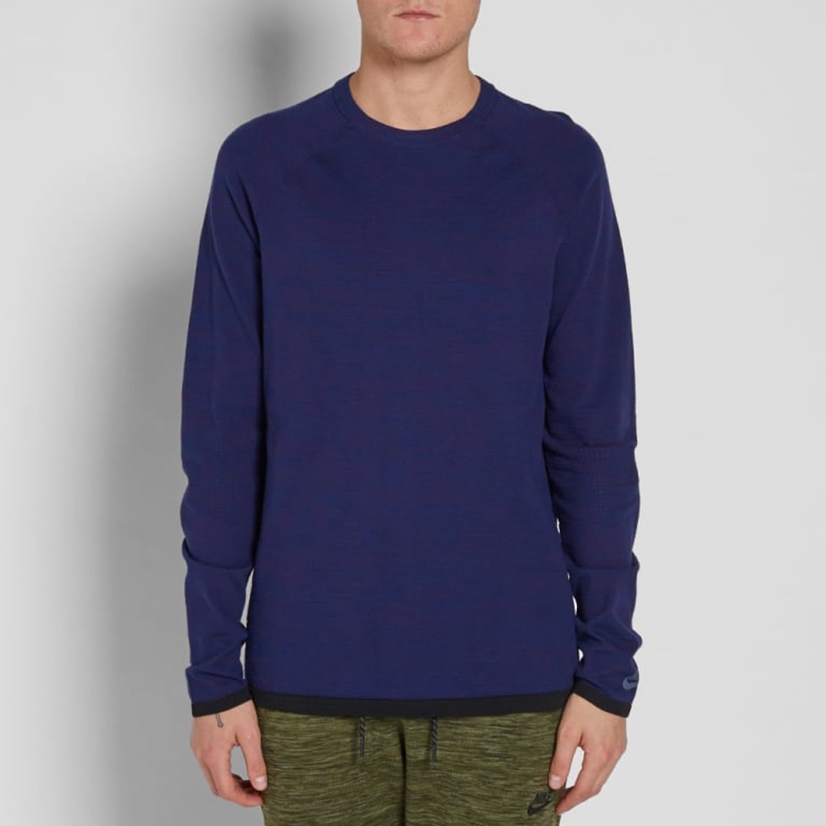 Nike Tech Knit Shirt Blauw