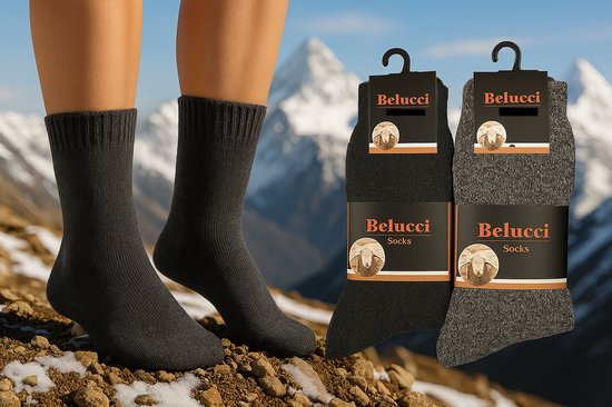 Noorse wandelsokken 4 paar 43-46