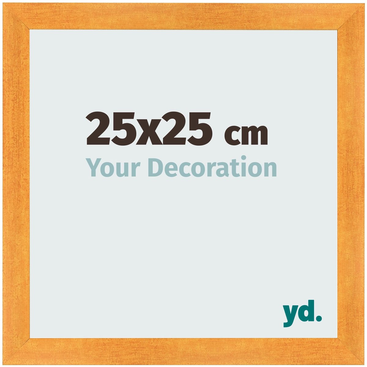 yd. Your Decoration - Fotolijst 25x25 cm - MDF - Oranje - Pisa